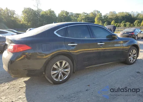 2013 Infiniti M37 X z USA, uszkodzony, nr VIN JN1BY1AR9DM605110